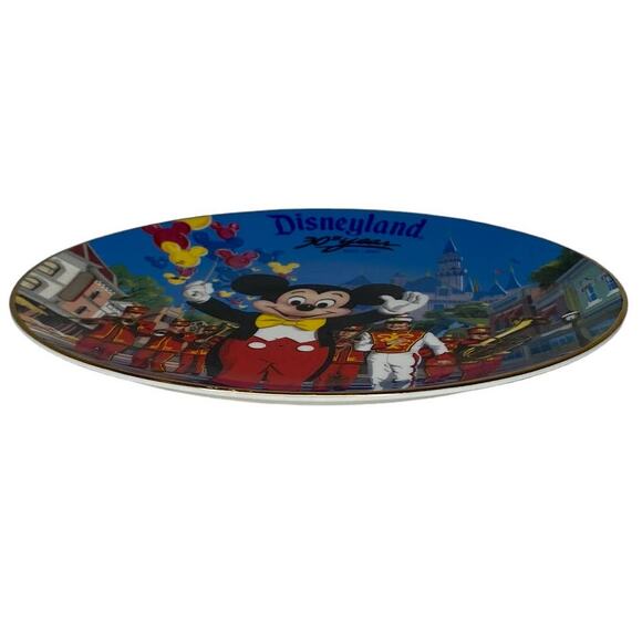 Disneyland 30th Year Decorative Plate 1955-1985 Limited Edition Made in the USA - Picture 3 of 6